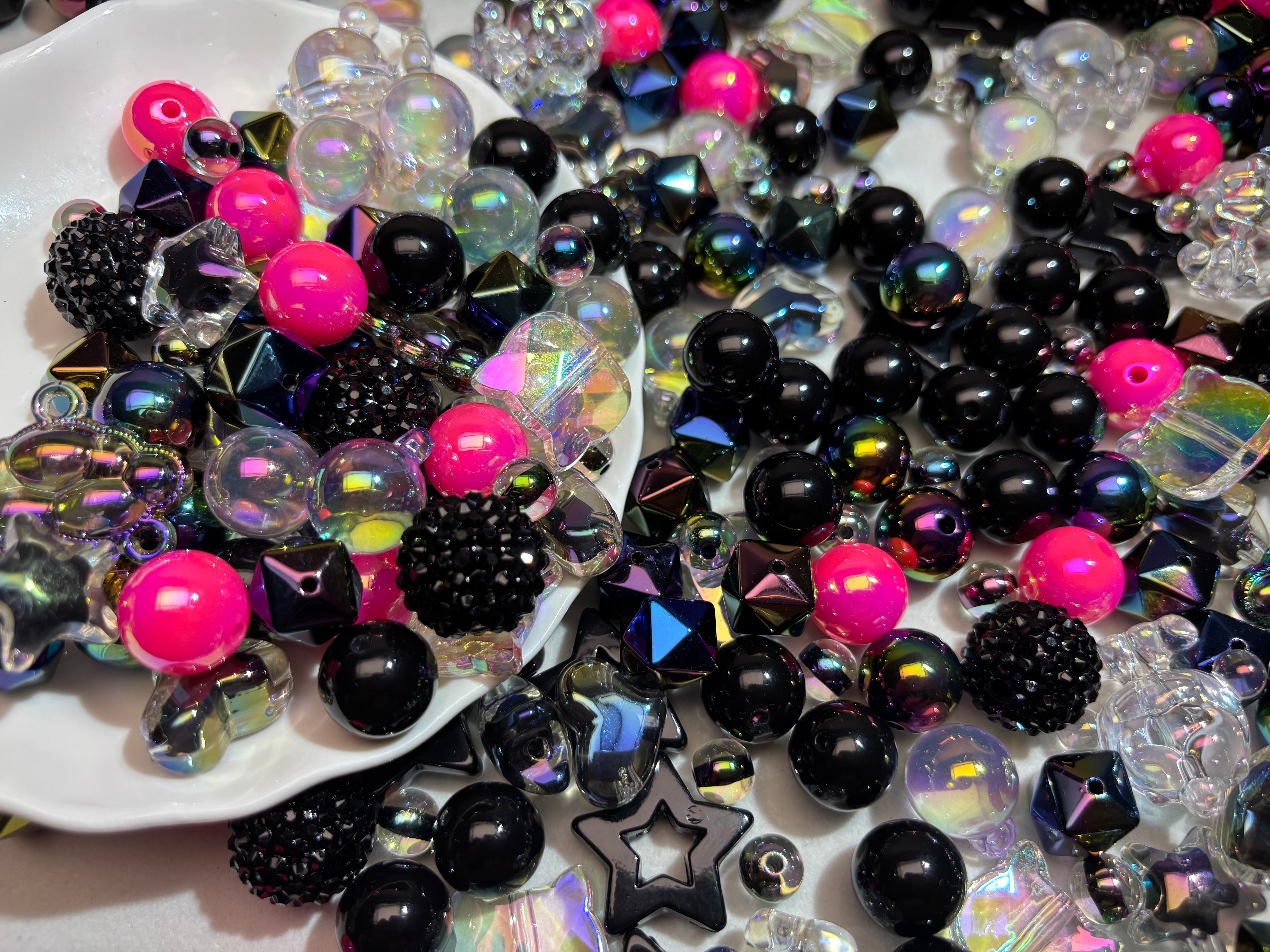 C Mixed Acrylic Beads
