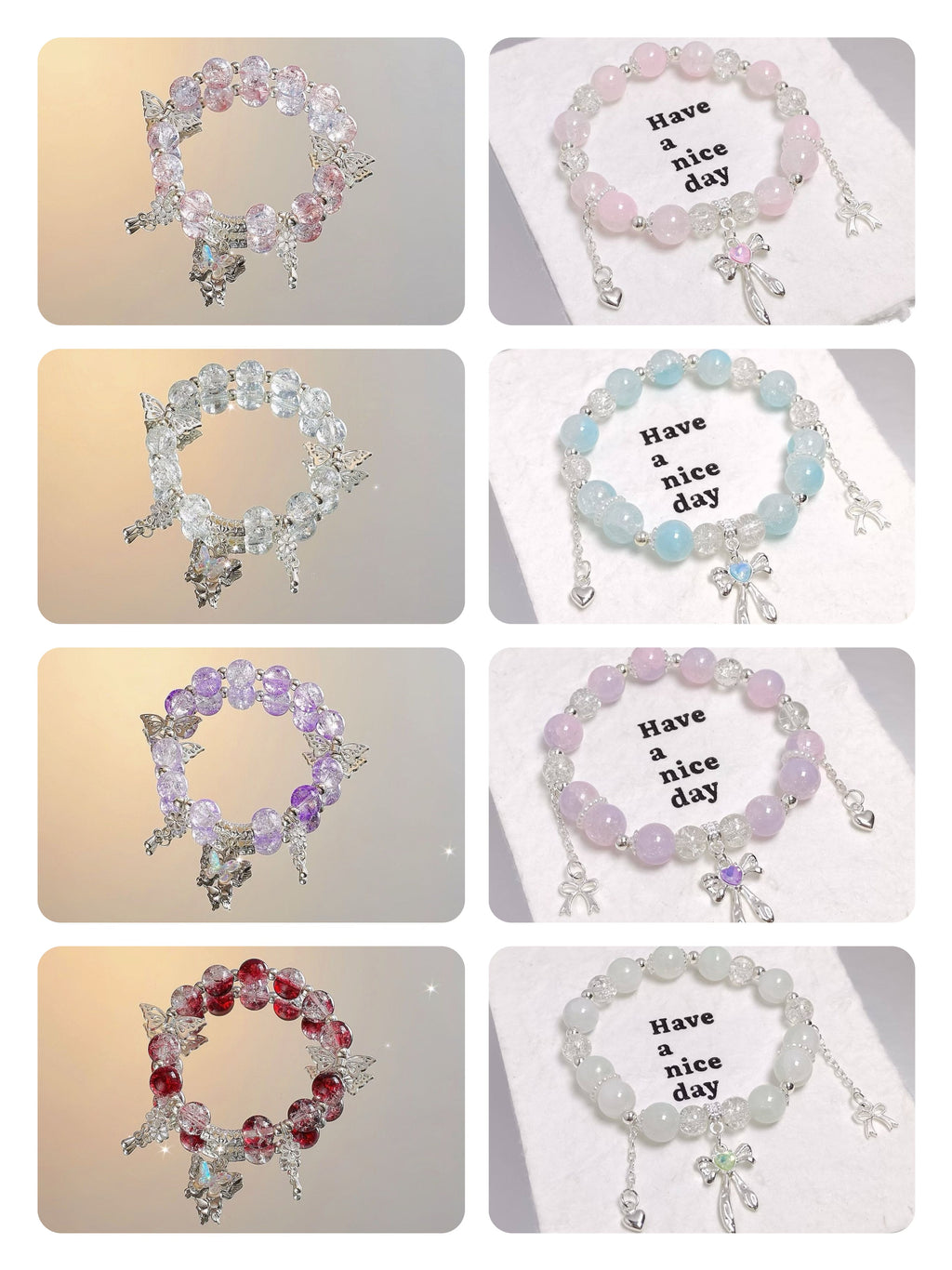 Glass Bead Bracelet Blind Bag（The take-home amount is at least 20 or more.）