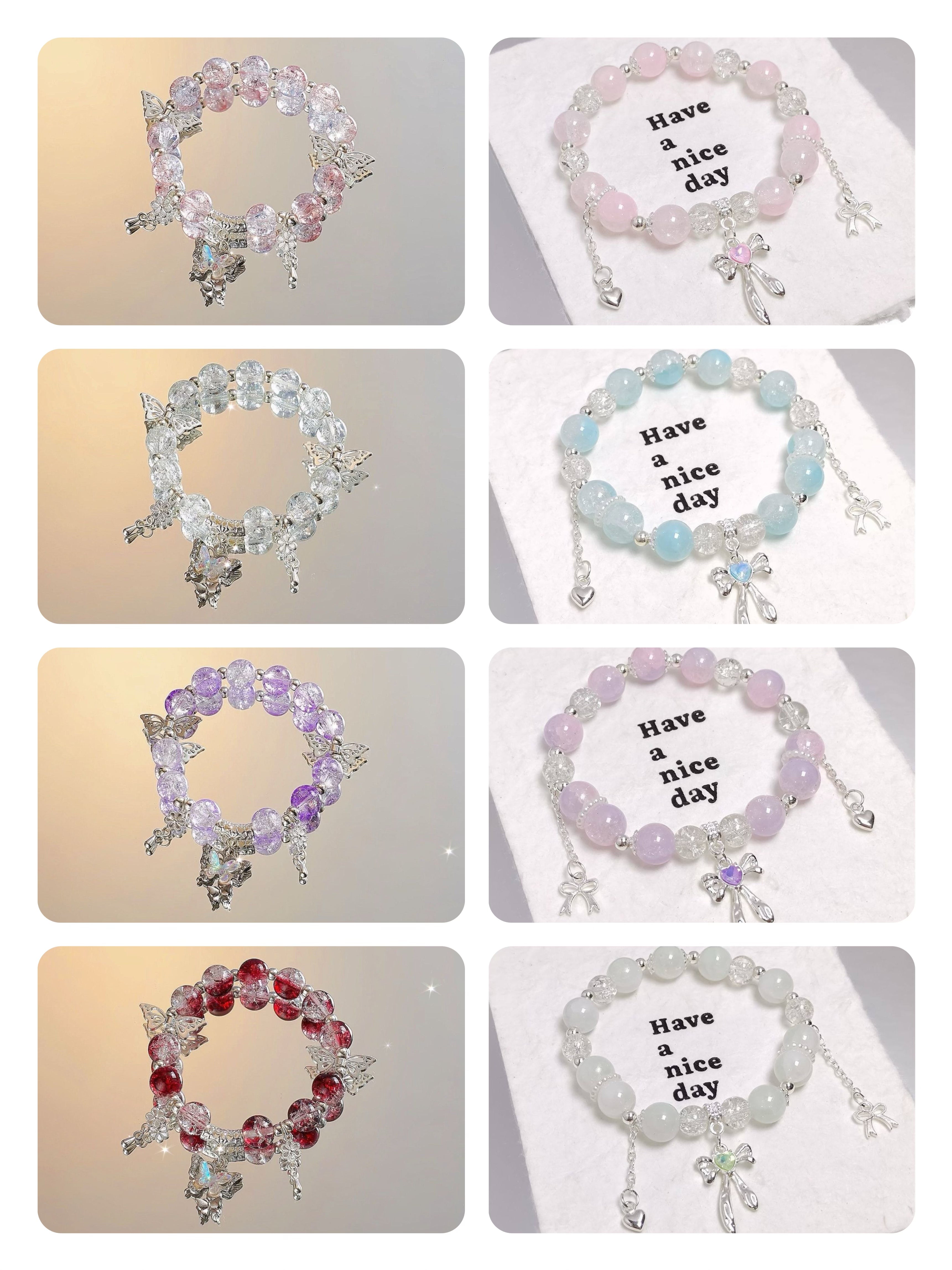 Glass Bead Bracelet Blind Bag（The take-home amount is at least 20 or more.）